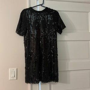 Black Zara mini dress (XS)